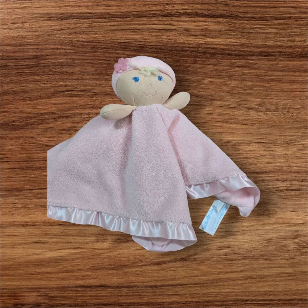 Kids Preferred Pink Baby Lovey‎ Doll Satin rim  Thank Goodness For Little Girls